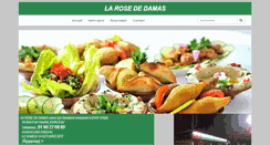 Desktop Screenshot of larosededamas.com