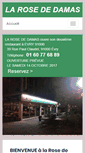 Mobile Screenshot of larosededamas.com
